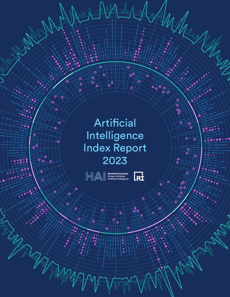 Top 10 takeaways AI Index Report 2023.. Global AI private investment down for 1st time