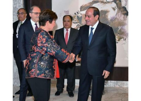 Sisi, IMF Managing Director review climate finance in developing countries
