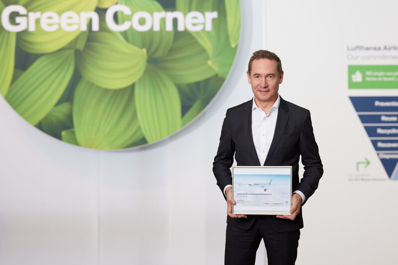 Lufthansa Airlines meets European environmental system EMAS regulations