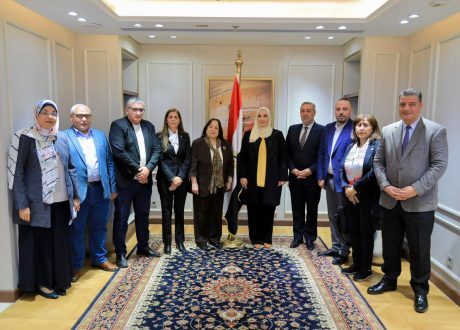 وزيرة التضامن تناقش مع وزيرة الصحة الفلسطينية آليات التعاون لدعم غزة
