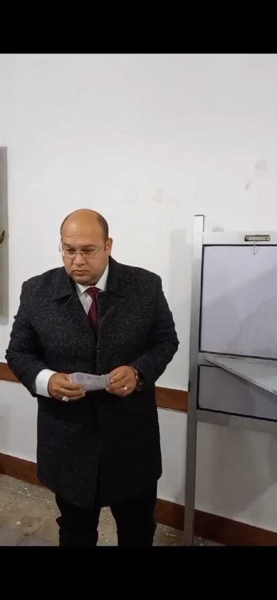 نائب محافظ الجيزة :  المشاركة في الأنتخابات واجب وطني علي جميع المواطنين