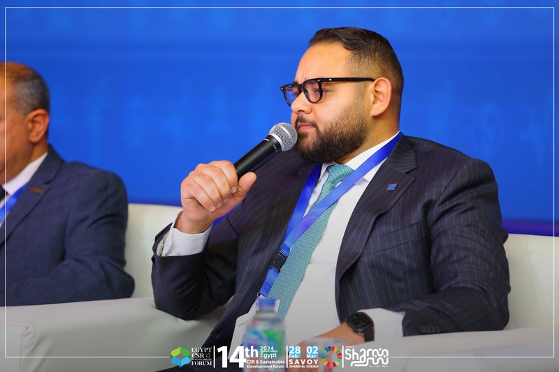 هشام مدكور : الاستدامة على أجندتنا الرئيسية ونعمل على عدد من المشروعات القومية