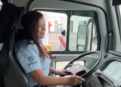 11% of Colombia buses are electric, 60% of La Rolita drivers are women