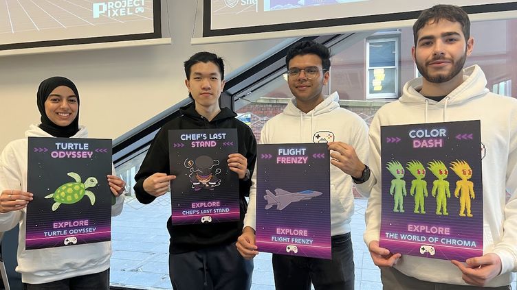 Sheffield Univ. students develop new video games raising vital funds for UK charities