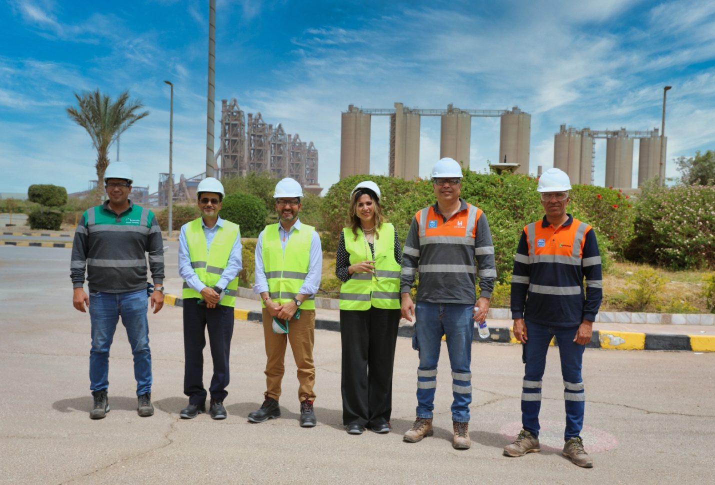 SGE Switzerland team’s visit to Lafarge Egypt reflects interest in country’s green investments