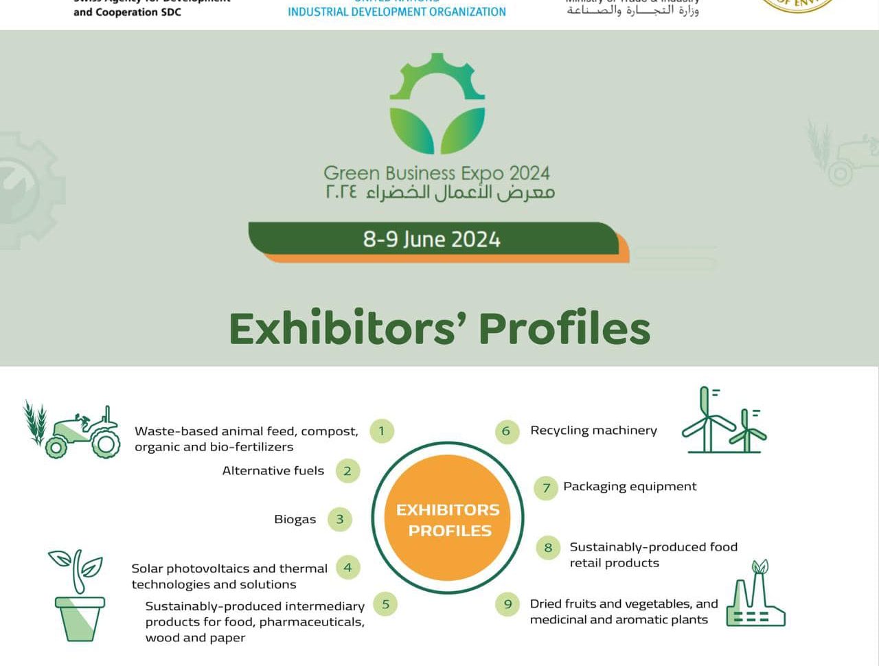 UNIDO-organized Green Business Conf., Expo to kick off in Luxor Saturday