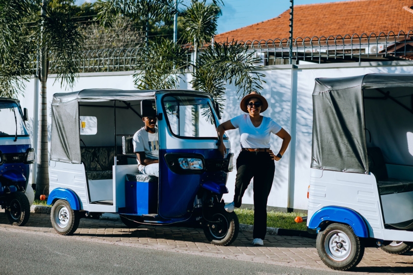 Decarbonizing 70% of two-, three-wheeled vehicles in Africa to help cut 95 million tons of CO2 emissions