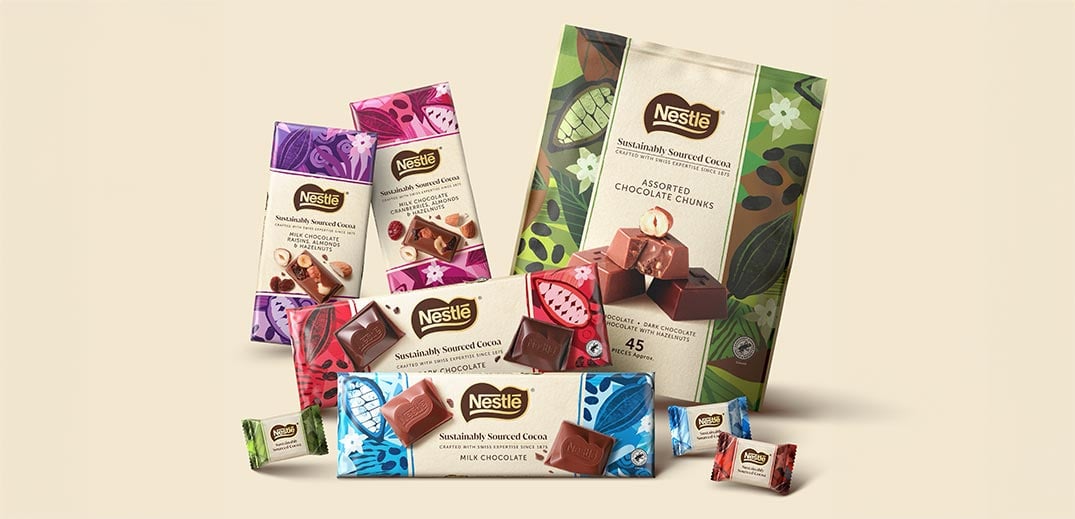 Nestlé’s new Sustainably Sourced chocolate brand for travelers to be available in airports worldwide