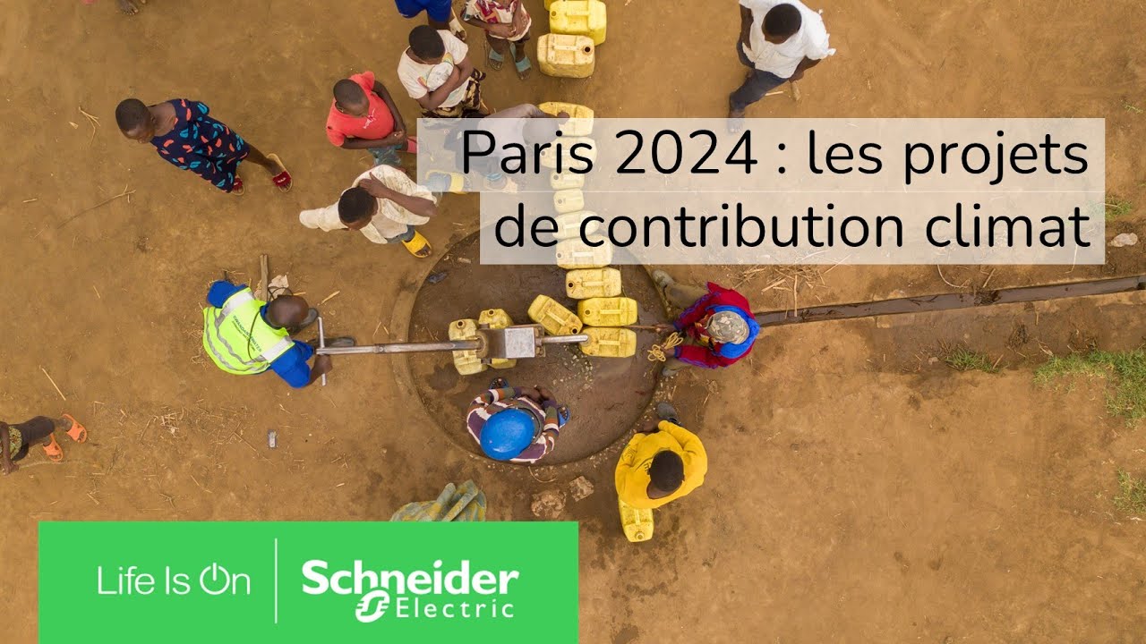 Schneider Electric official supporter in climate contribution projects for Paris Olympics