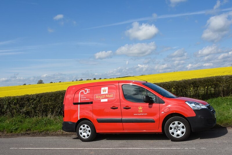 Royal Mail to add extra 2,100 e-vans to cut 6,000 tons of CO2 equivalent annually