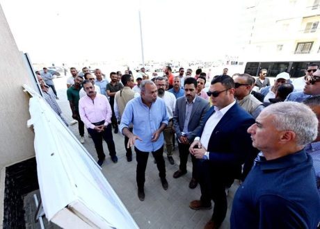 وزير الإسكان يتفقد سير العمل بوحدات المبادرة الرئاسية “سكن لكل المصريين”