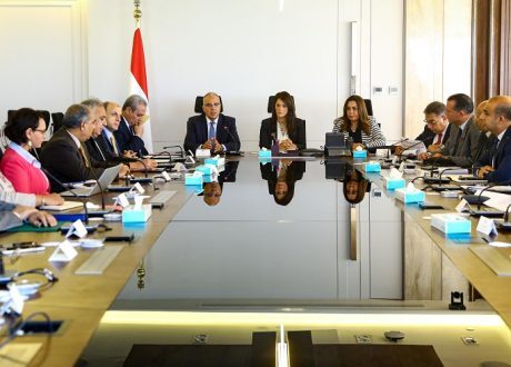 وزراء «التخطيط» و«الري» و«التنمية المحلية» يتابعون الموقف التنفيذي لمشروع مصرف كتشنر