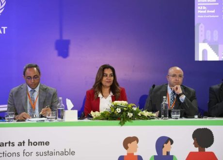 وزيرة التنمية تشارك في جلسة “تعزيز التنمية الاقتصادية المحلية من خلال التمويل المبتكر”
