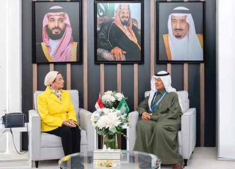 وزيرة البيئة تبحث مع وزير الطاقة السعودى آليات توحيد الصوت العربى فى مفاوضات تمويل المناخ