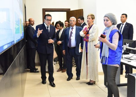 وزير الصحة يناقش مع قرينة رئيس كولومبيا التعاون في مجالي الصحة والتنمية البشرية