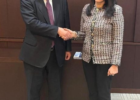 وزيرة التخطيط تعقد جلسة مباحثات موسعة مع رئيس هيئة التعاون الدولي اليابانية «جايكا»   