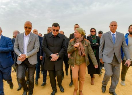 وزيرا الإسكان والبيئة يتفقدان موقع مشروع تدوير مخلفات البناء والهدم بالقاهرة الجديدة