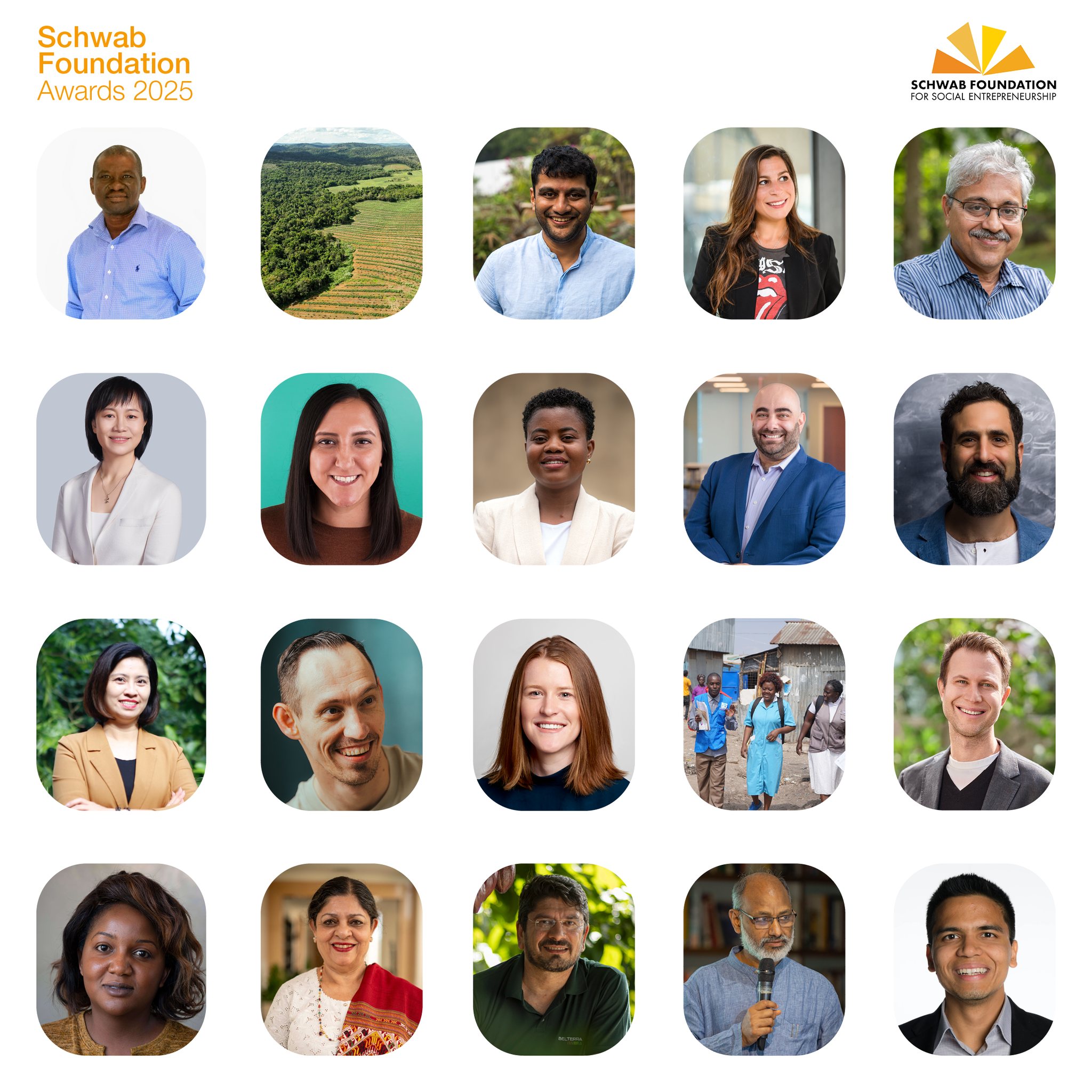 18 social entrepreneurs, innovators named winners of Schwab Foundation awards