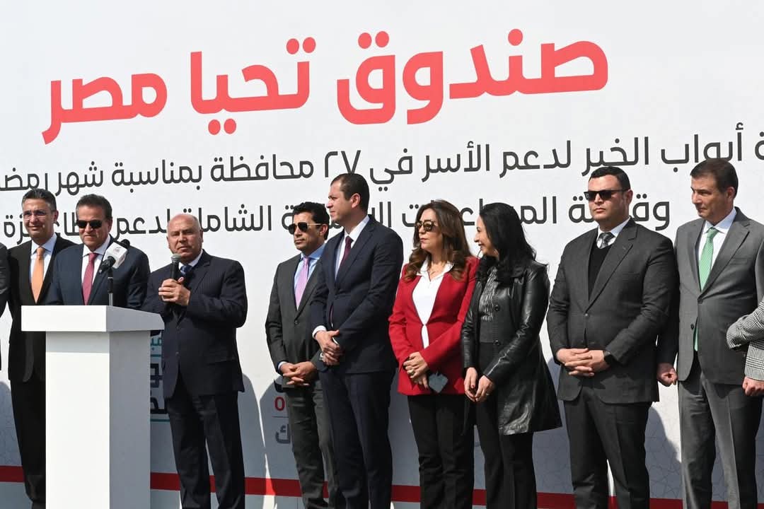وزير الإسكان يشارك في إطلاق أكبر قافلة مساعدات إنسانية شاملة للأشقاء الفلسطينيين بقطاع غزة و مبادرة “أبواب الخير” لدعم الأسر الأكثر احتياجا برمضان