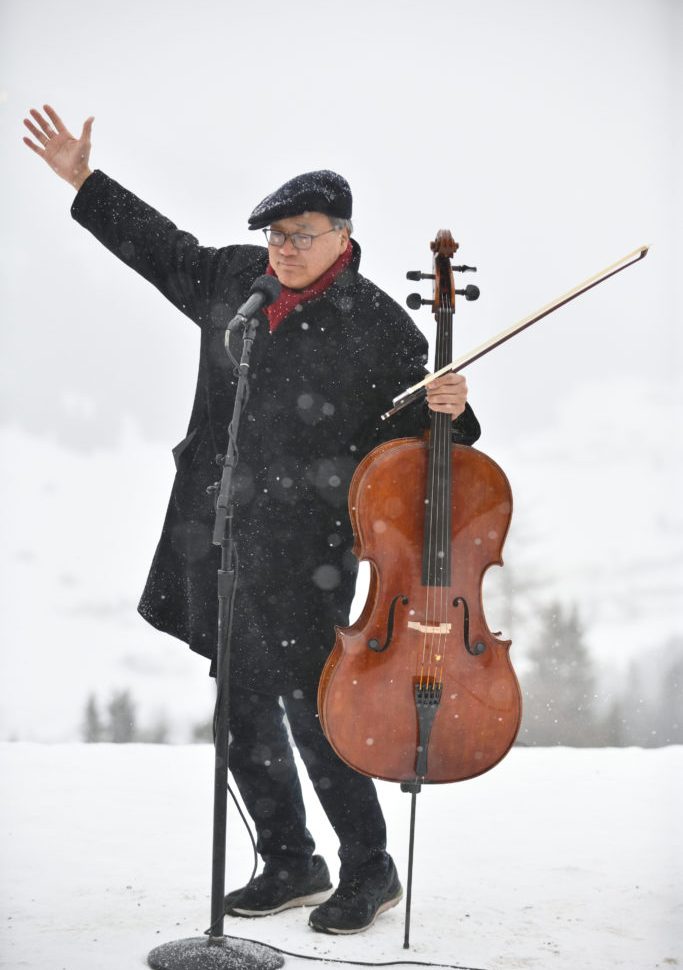 “Performing Hope for the Glaciers” musical performance at Davos sends message to whole world