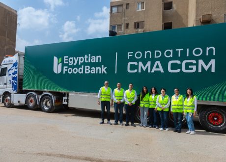 لدعم الأسر الأكثر احتياجًا.. بنك الطعام و«CMA CGM» يوزعان ألف كرتونة غذائية في رمضان