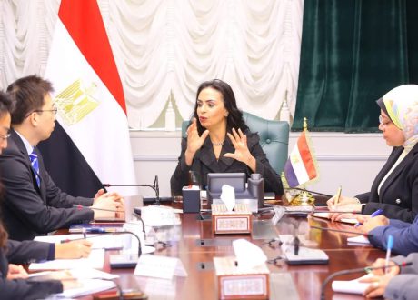 وزيرة التضامن تلتقي الممثل الرئيسي الجديد لهيئة التعاون الدولي اليابانية في مصر «جايكا»
