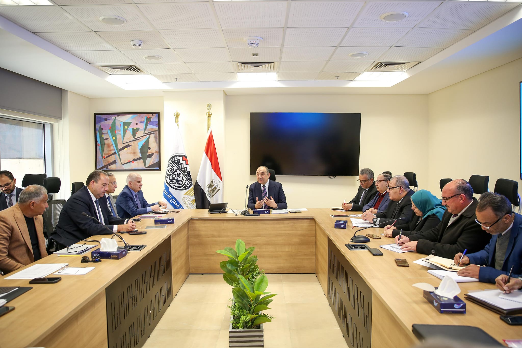 وزير قطاع الأعمال العام يوجه بتحسين أداء الشركات الكيماوية وتعزيز الاستثمار المحلي في الصناعة