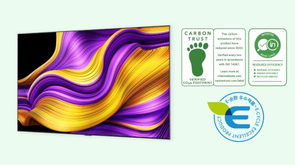 LG receives Carbon Trust certifications for its dedication to sustainability for 5th year