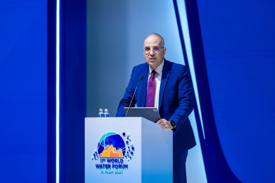 وزير الري يشارك في الجلسة الافتتاحية “للقاء التحضيري الأول للمنتدى العالمي الحادي عشر للمياه” والمنعقد بالرياض