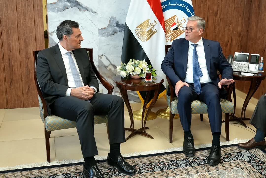 “وزير البترول ” يبحث مع رئيس شركة أنرجين اليونانية أوجه التعاون المشترك