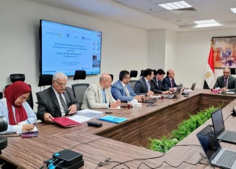 نائب وزير الإسكان يترأس اجتماع اللجنة التوجيهية لمشروع “المساندة الفنية التحضيرية لإدارة الحمأة في مصر”