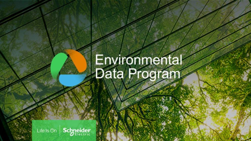 Schneider Electric launches Environmental Data Program sharing 14 environmental data attributes covering 70% product turnover