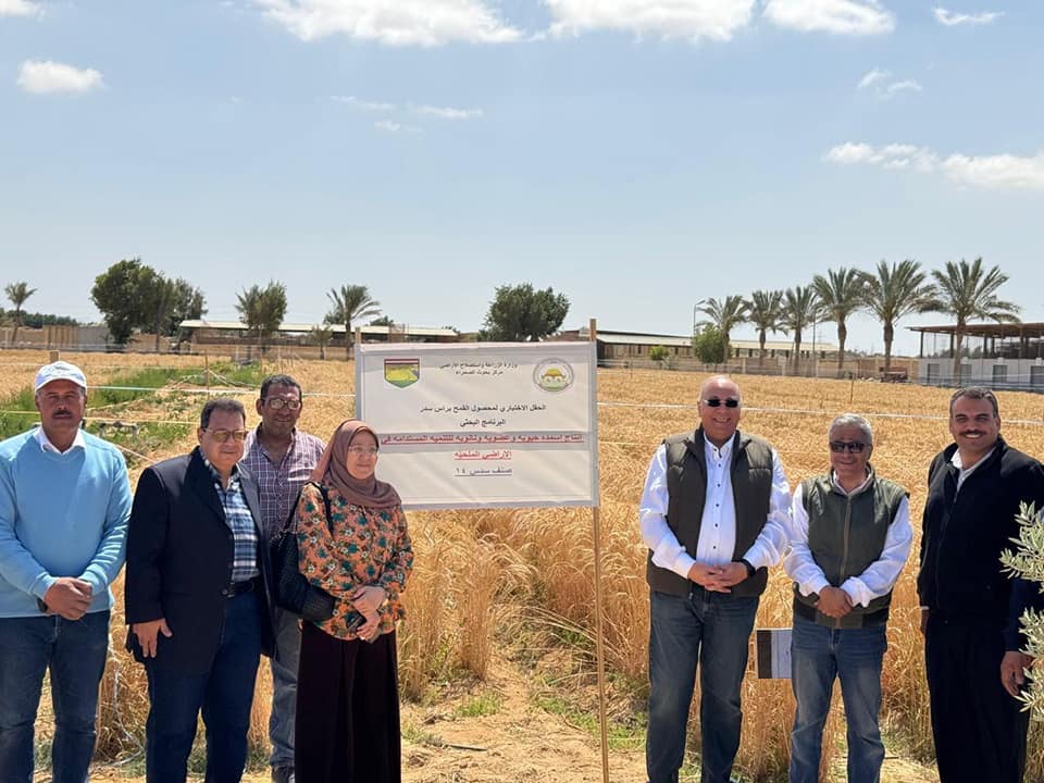 برامج تنموية متكاملة من مركز بحوث الصحراء لتعزيز الزراعة وتحسين معيشة أهالي سيناء
