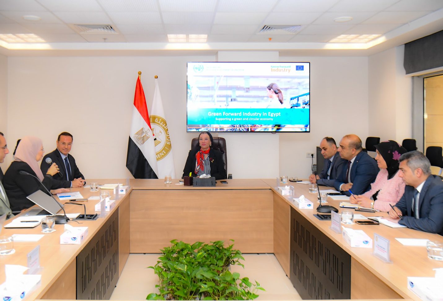 وزيرة البيئة تبحث مع “اليونيدو” تعزيز التعاون لتحقيق التحول الأخضر ودعم الاقتصاد الدائري في مصر