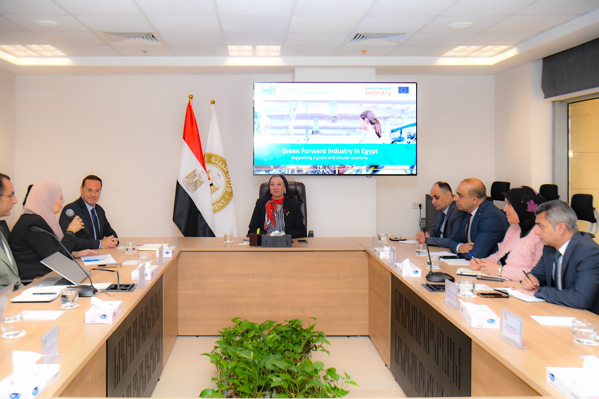 وزيرة البيئة تبحث مع “اليونيدو” تعزيز التعاون لتحقيق التحول الأخضر ودعم الاقتصاد الدائري في مصر