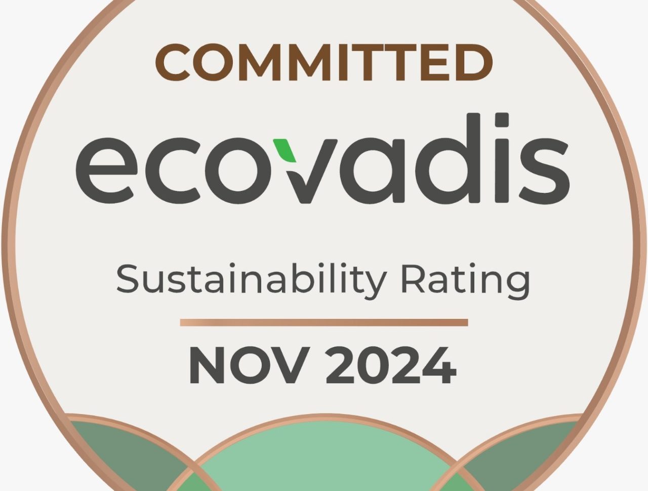 FHH Egypt subsidiary awarded EcoVadis Commitment Badge for Sustainability Excellence