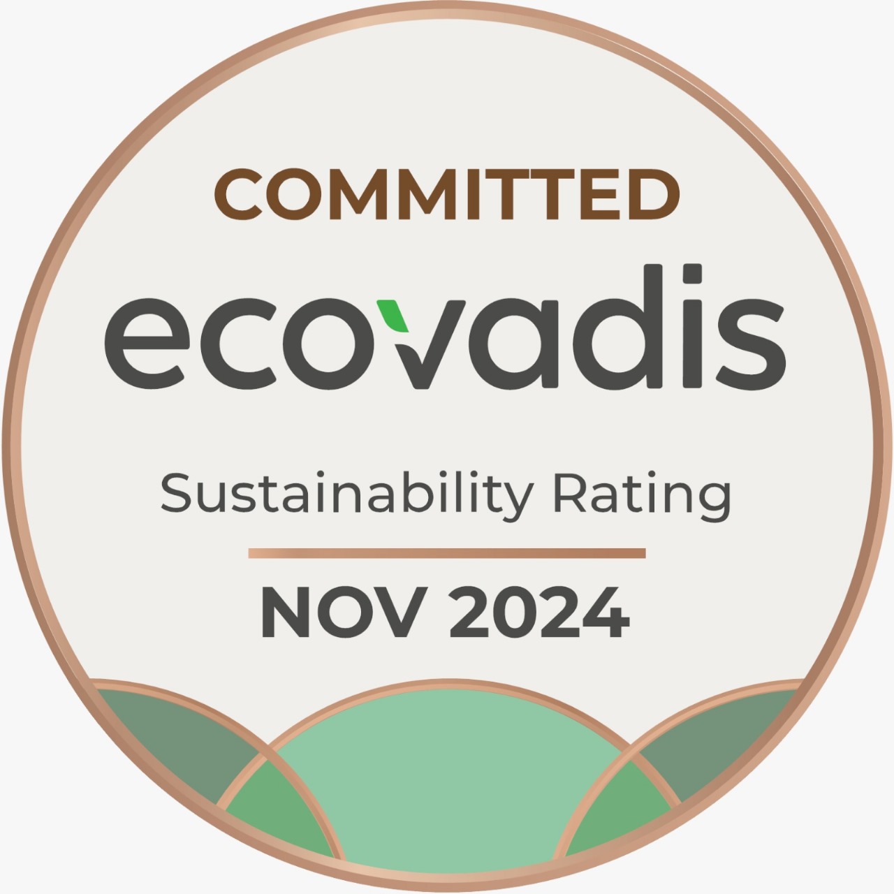 FHH Egypt subsidiary awarded EcoVadis Commitment Badge for Sustainability Excellence