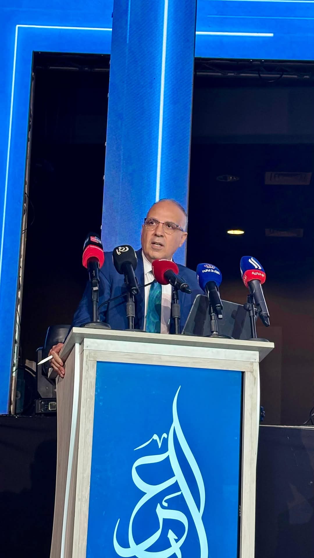وزير الري يشارك في فعاليات “أسبوع المياه العربي السابع” بالأردن