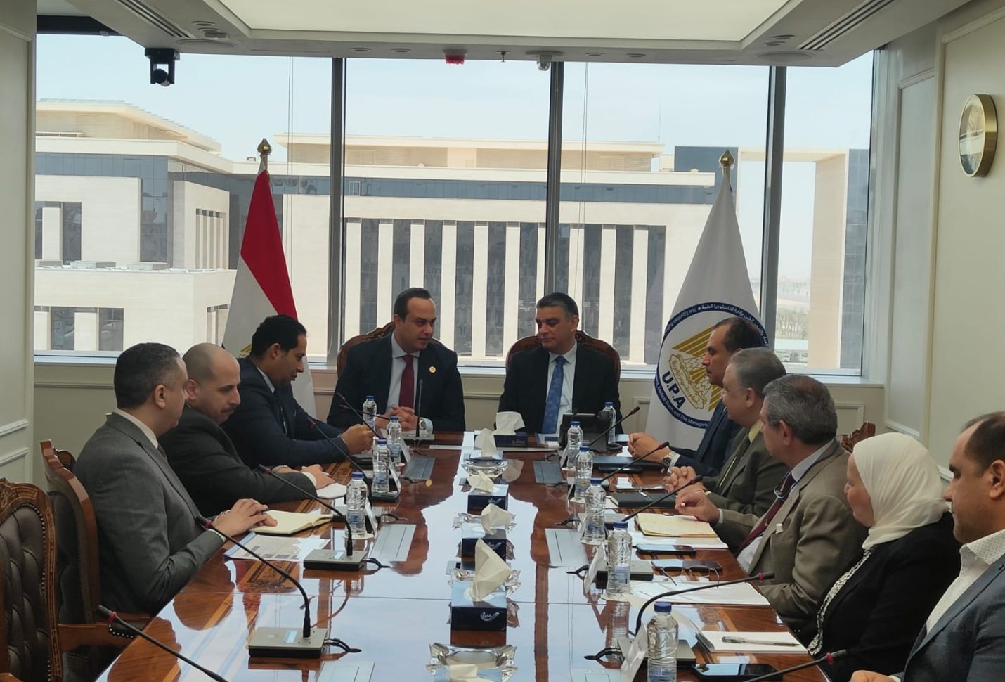 رئيس «الرعاية الصحية» يبحث تعزيز التعاون مع «الشراء الموحد» لتطوير التأمين الصحي الشامل