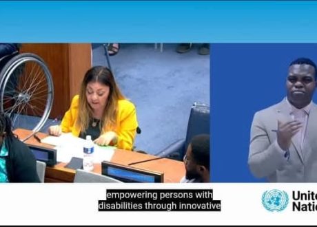 إيمان كريم تستعرض التجربة المصرية في تمكين الأشخاص ذوي الإعاقة أمام الأمم المتحدة