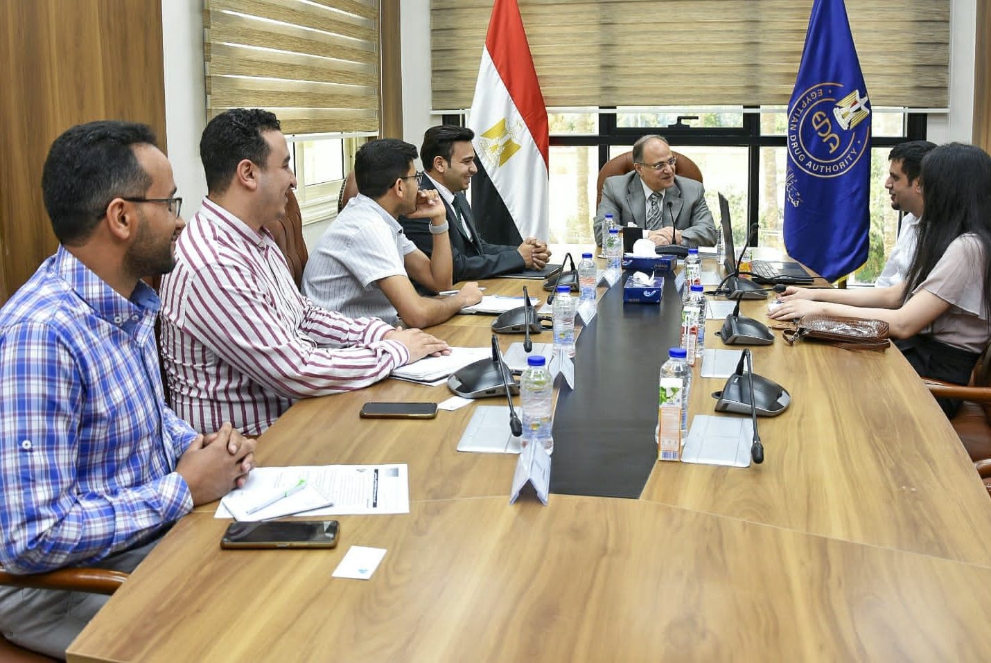رئيس هيئة الدواء يبحث مع وفد “باي لحلول الأعمال” تعزيز الابتكار وتوسيع النفاذ للأسواق في قطاع الصناعات الدوائية
