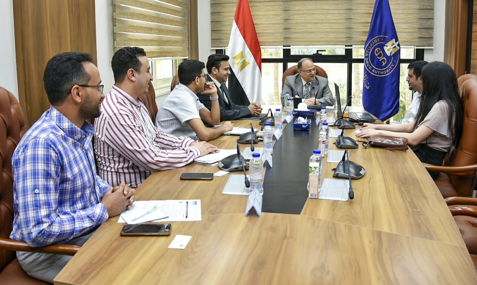 رئيس هيئة الدواء يبحث مع وفد “باي لحلول الأعمال” تعزيز الابتكار وتوسيع النفاذ للأسواق في قطاع الصناعات الدوائية