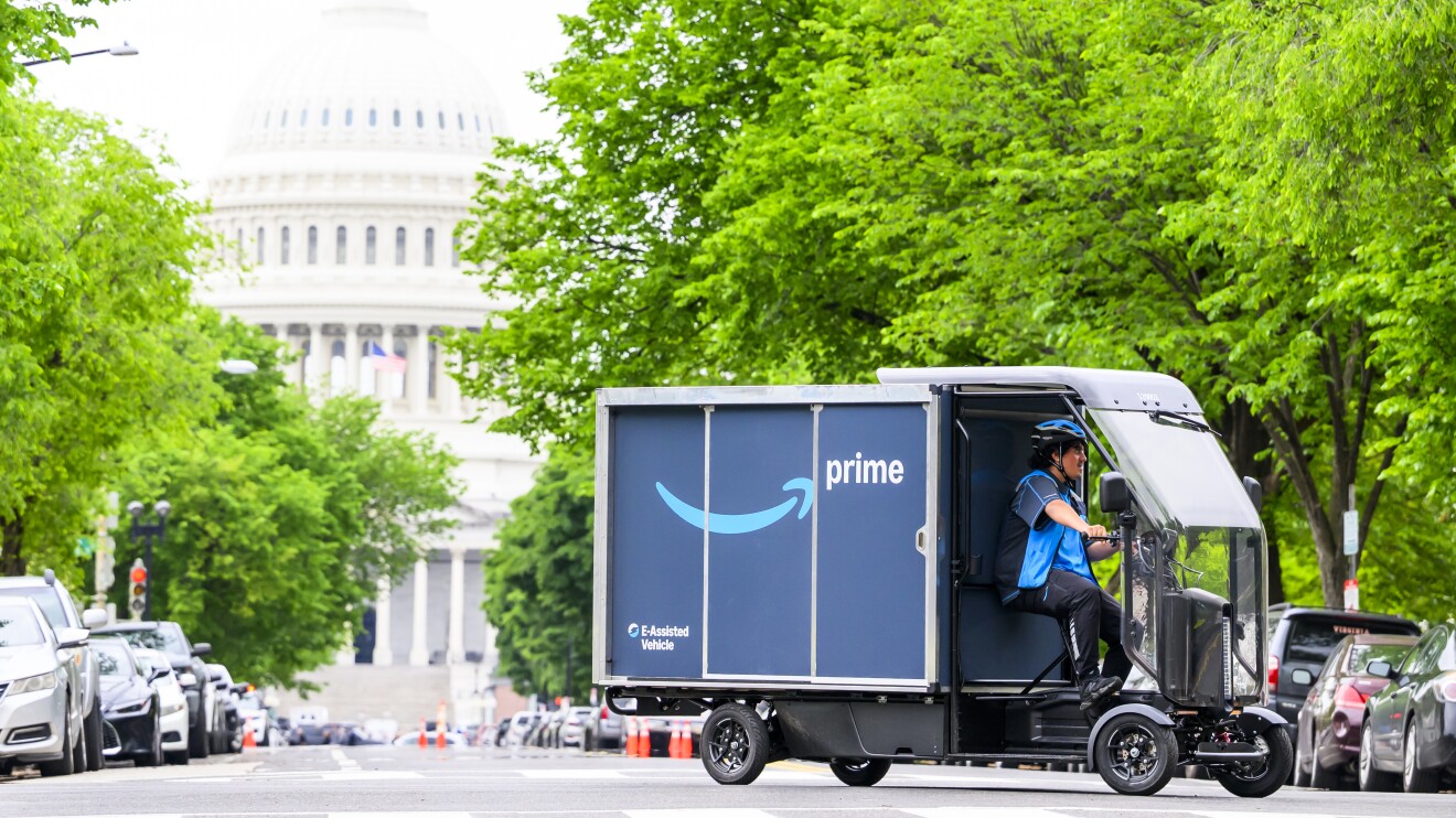 Amazon launches e-cargo bike delivery pilot in Washington