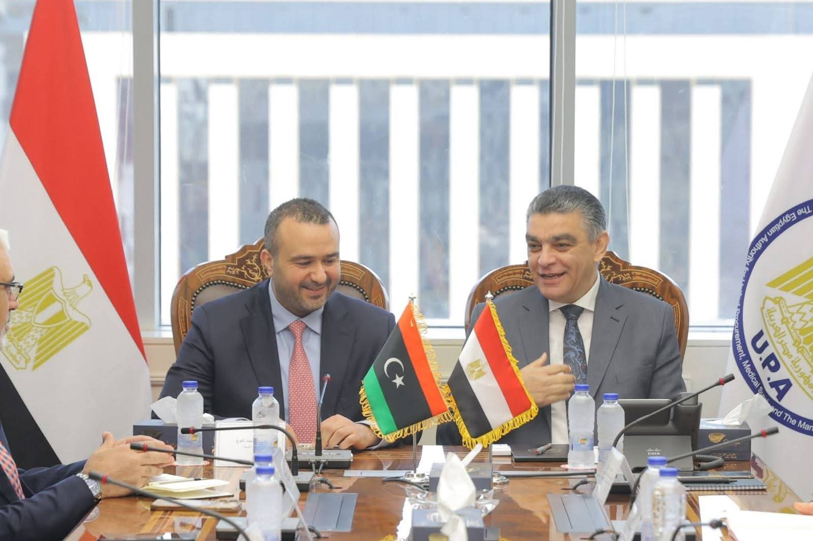 مصر وليبيا تبحثان التعاون في القطاع الصحي وتوطين الصناعات الطبية