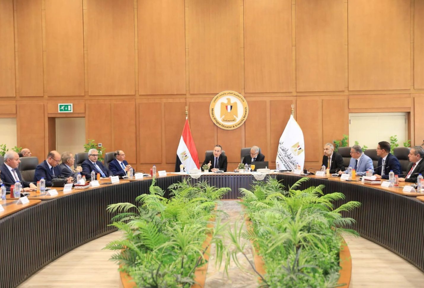 وزير التعليم العالي يترأس اجتماع مجلس الجامعات الأهلية بمقر الوزارة بالعاصمة الجديدة