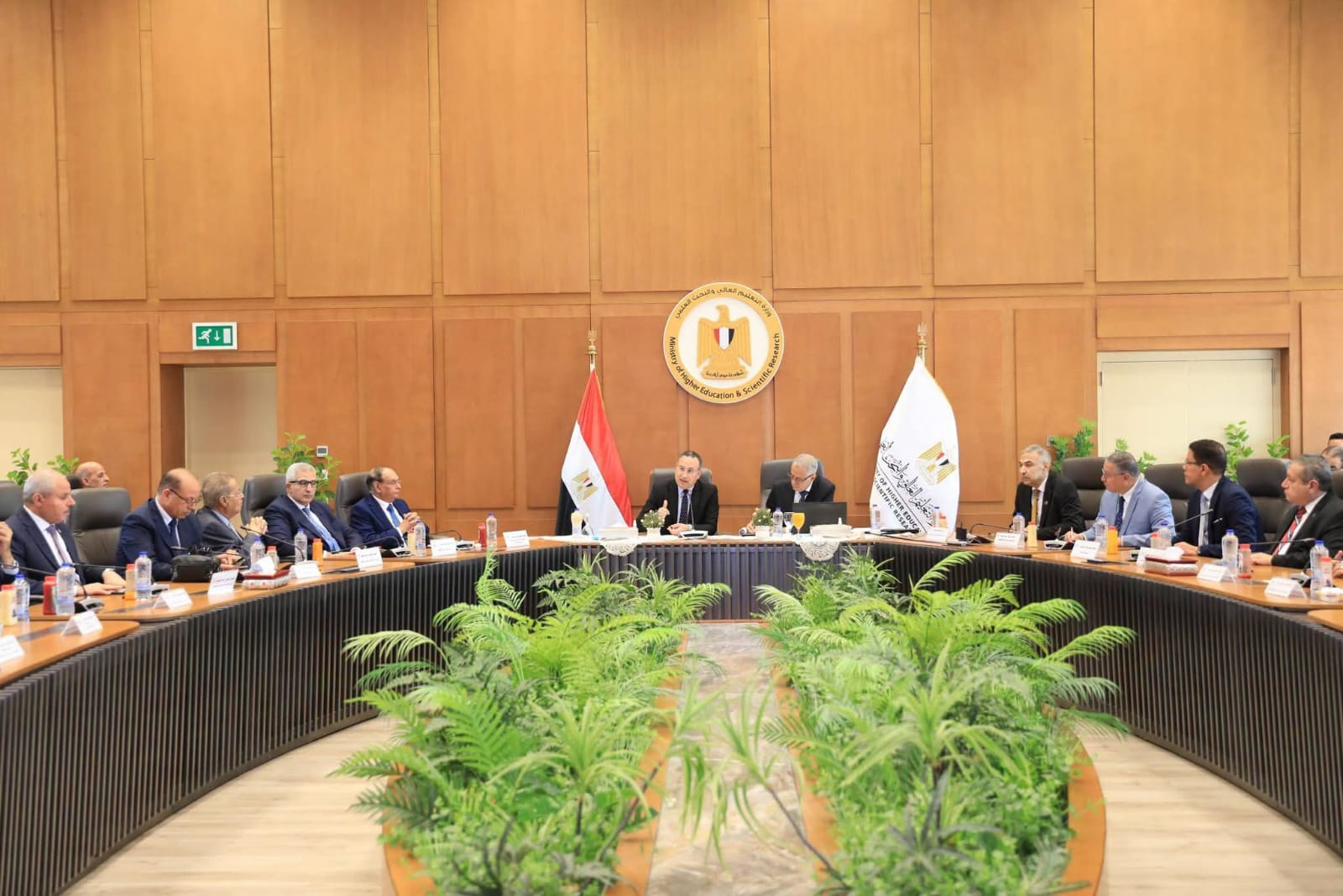  وزير التعليم العالي يترأس اجتماع مجلس الجامعات الأهلية بمقر الوزارة بالعاصمة الجديدة