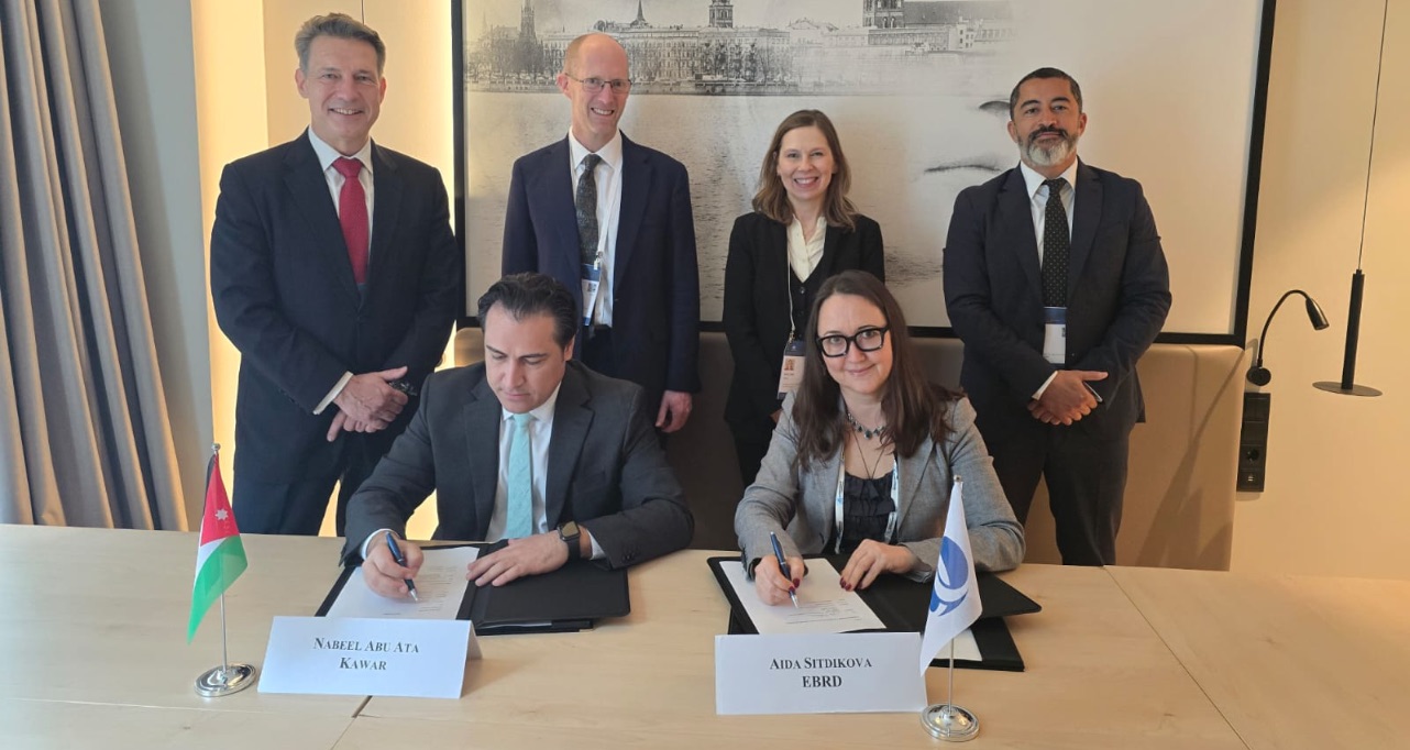 EBRD commits $12.1 million to to Kawar Energy to advance Jordan’s green transition