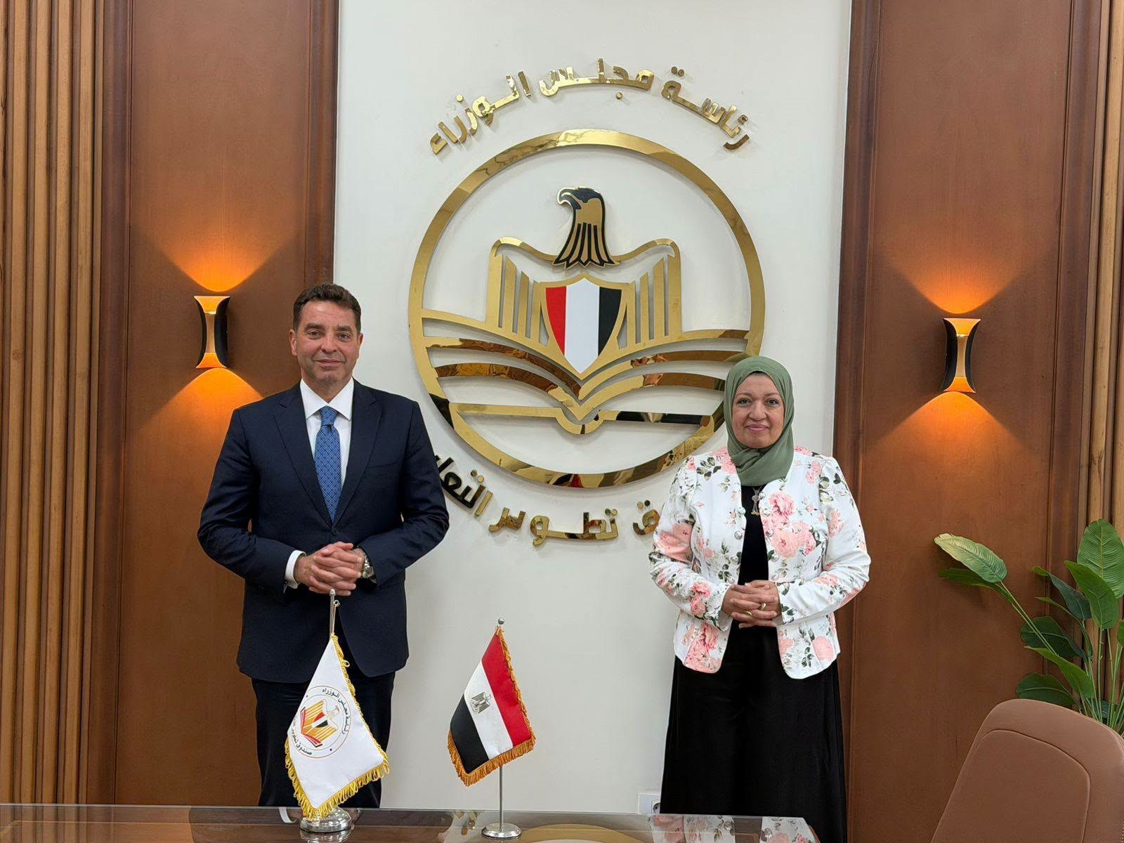 صندوق تطوير التعليم وهيئة الأوقاف تبحثان إنشاء مشروعات تعليمية جديدة