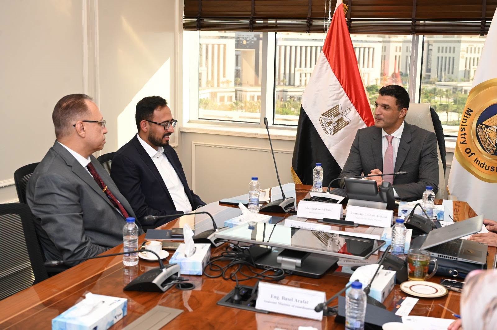 وزير الصناعة يبحث مع جوتن مصر خطط التوسع وتعزيز الاستثمارات في الصناعات الكيماوية