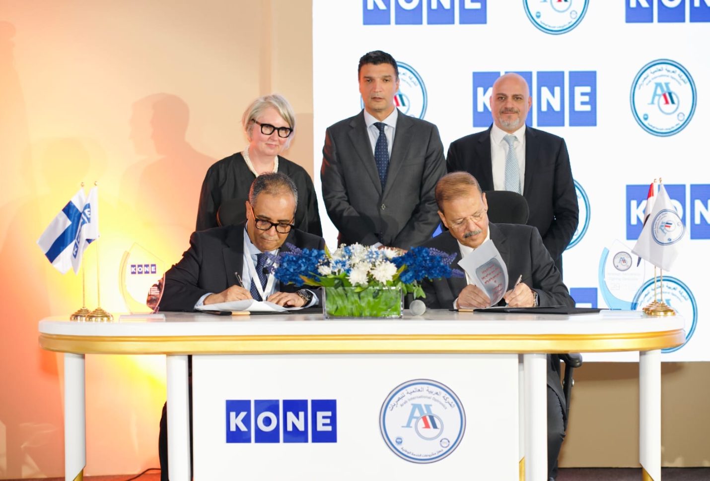 «KONE» و «العربية العالمية للبصريات» توقعان إعلان نوايا لدعم رؤية مصر للتنمية المستدامة